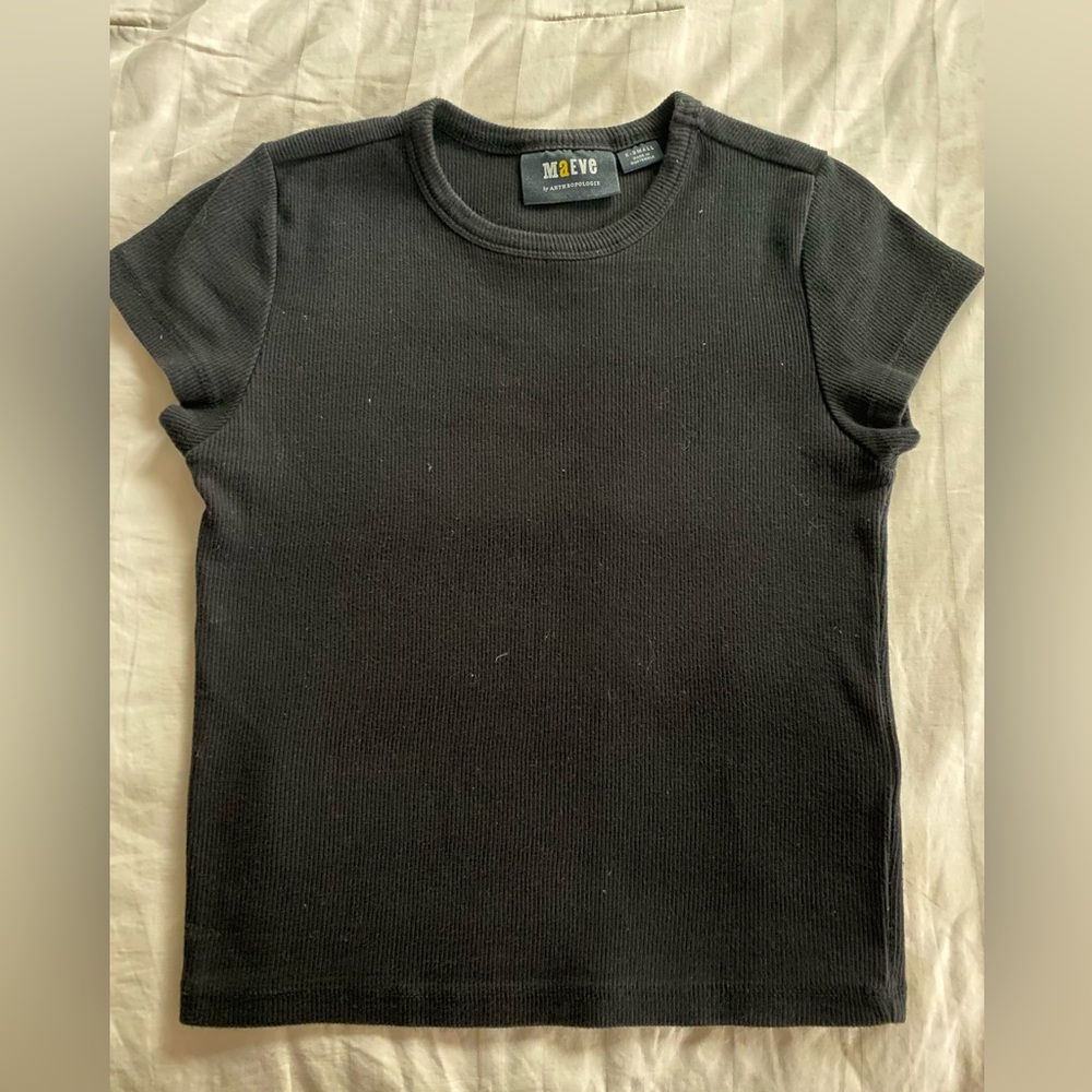 Black crop top